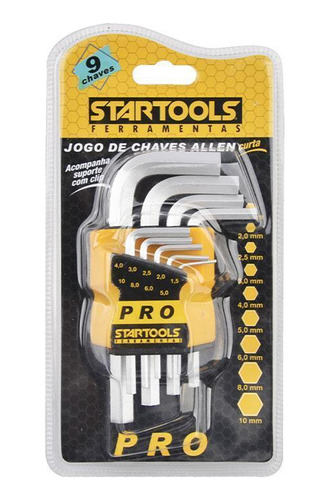 Jogo De Chaves Allen Startools - Curta