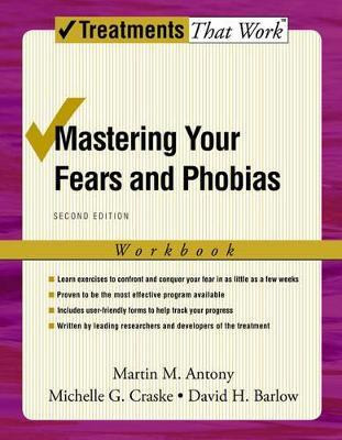 Libro Mastering Your Fears And Phobias - Martin M. Anthony