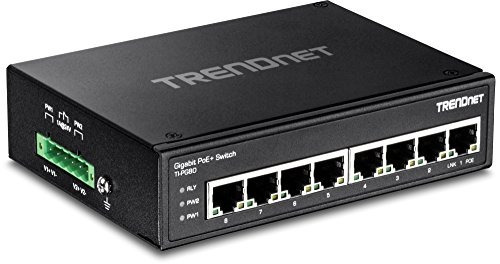 Trendnet 8 Port Hardened Industrial Unmanaged Gigabit