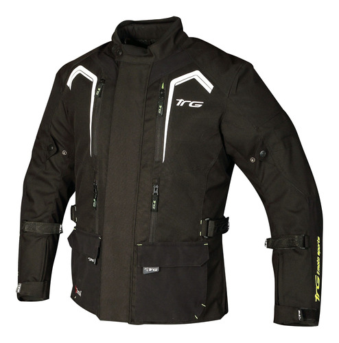 Campera Moto Larga Touring Protecciones Cordura Torque Mecca