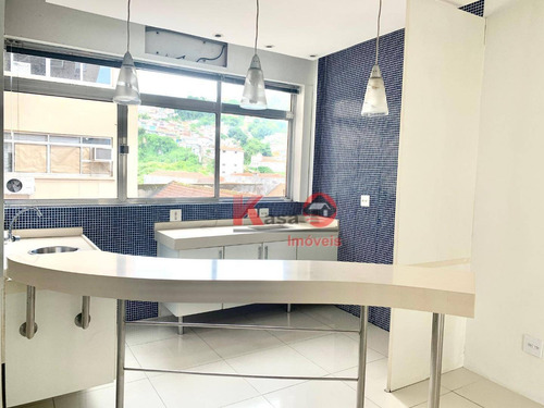 Imagem 7 de 10 de Sala Para Alugar, 126 M² Por R$ 4.000,00/mês - Centro - Santos/sp - Sa0238