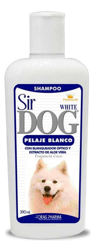 Shampoo Sir Dog Pelaje Blanco Para Perros 390ml