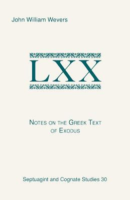 Libro Notes On The Greek Text Of Exodus - Wevers, John Wi...