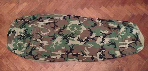 Bolsa De Dormir Y Funda Goretex Ejército U.s.a. Camuflado Derecho (Usado)