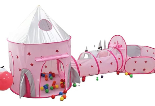 Carpa Castillo Armable Casa De Juegos Para Niños Y Niñas