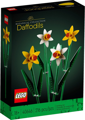 Narcisos Florales De Lego Icons 40646