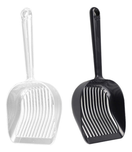 Pala De Arena Para Gatos De Metal Litter Scooper, 2 Unidades