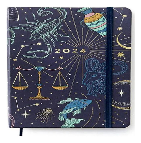 Agenda Planner Ciceros 2024 Astral Semanal 14x21 Cartas Do