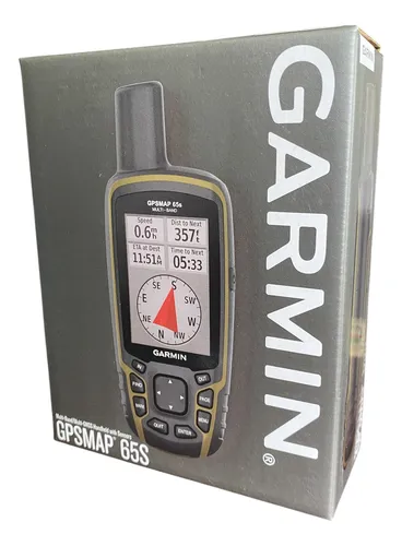 Gps Garmin Gpsmap 65s Con Mapa Topografico Y Ruteable Actual