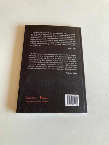 Imagen 2 de 3 de Libro Corasangre De Nicolás Pazos Poesía Viajera Editorial