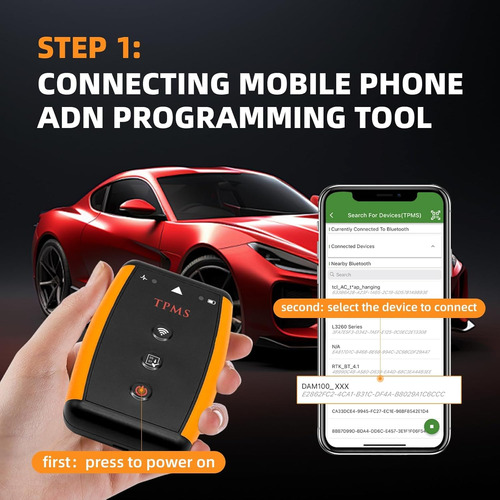 Damx100 Herramienta De Programación Universal Tpms, Programa