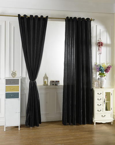 Cortina De Ventana El 100x250cm Negro