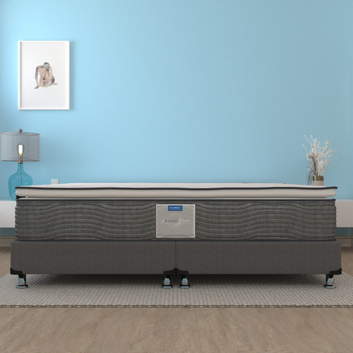 Colchón Restonic King Size Ortopédico | Confort Premium, Alta Densidad, Hipoalergénico Y Antibacterial