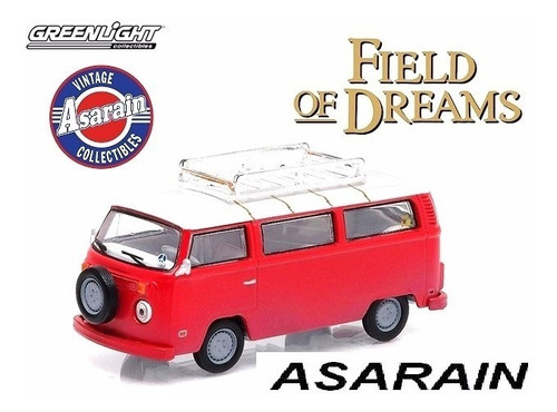 Vw Kombi Type 2 Field Of Dreams Hollywood 9  Greenlight 1/64