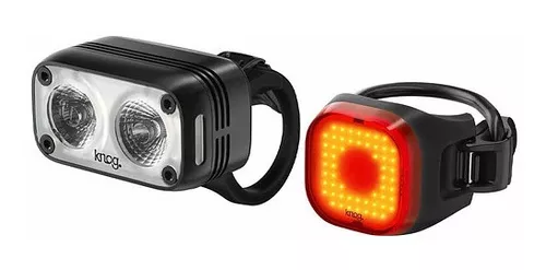 Luz Bicicleta Delantera Trasera Usb Knog 600 Lumens +soporte