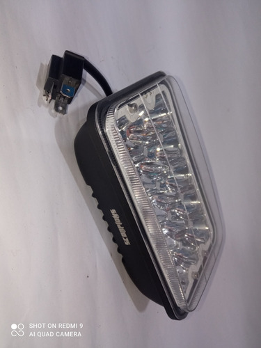 Faro Led Cuadrado 7   Alta Y Baja 