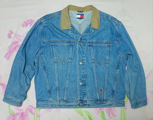 Chaqueta Tommy Hilfiger Jeans Clasica Talla Xl Original