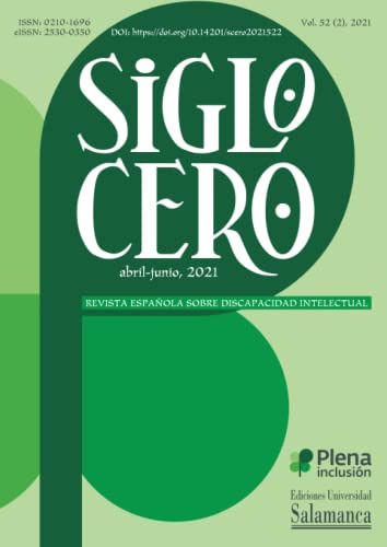 Siglo Cero Revista Española Sobre Discapacidad Intelectual: