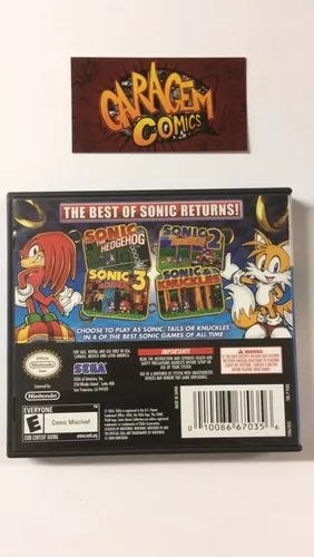 Sonic Classic Collection - Meus Jogos