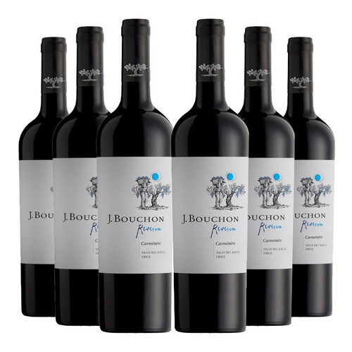 6 Vinos Bouchon Reserva Carmenere