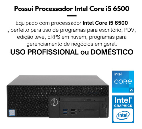 Computador Pc Barato Automação Pdv Bar Estudo Mercado 3050sf (Recondicionado)