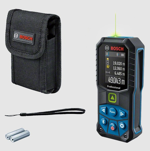 Medidor De Distancia Telémetro Bosch Glm 50-27 Cg Bluetooth