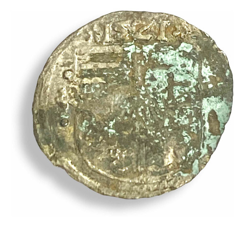 Moneda De Plata Medieval Imperio Húngaro 1 Denario Siglo 16 (Usado)