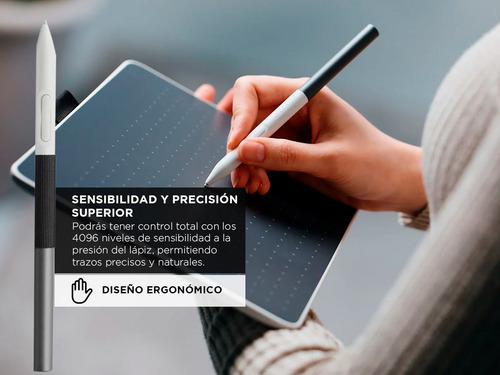 Tableta Wacom Ctc4110wlw0a Con Lápiz Bluetooth