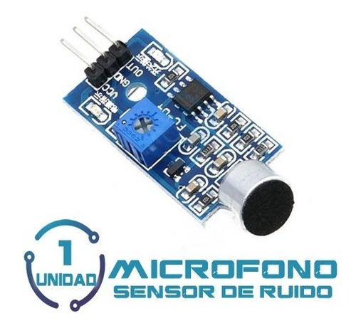 1unid Sensor De Ruido Microfono Arduino Esp32