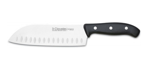 Cuchillo Domus 3 Claveles Santoku Alveolado (957) 18cm