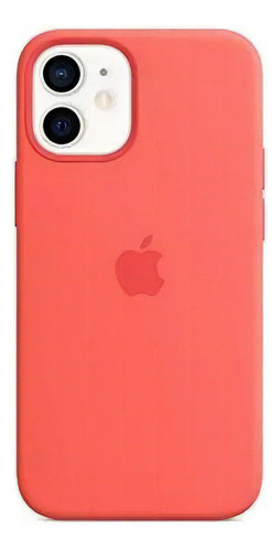 Funda Apple De Silicona Con Magsafe Para El iPhone 12 Mini Pink Citrus