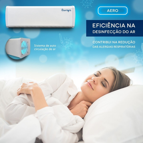 Aparelho Sterilight Aero Uv-c Germicida Virus Bactérias + Nf