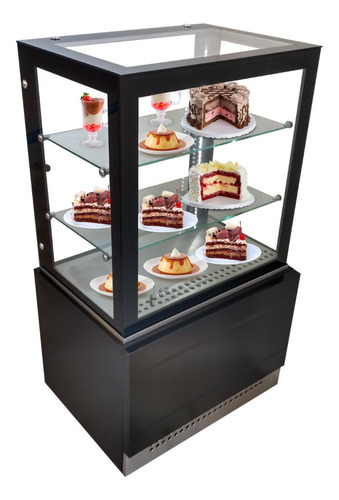 Vitrine Refrigerada Linha Prime 0,70 M Porta Vidro Simples