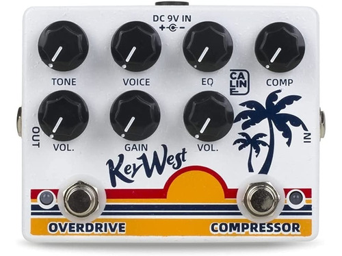 Caline Dcp-05 Key West Compresor Y Overdrive Efecto Doble