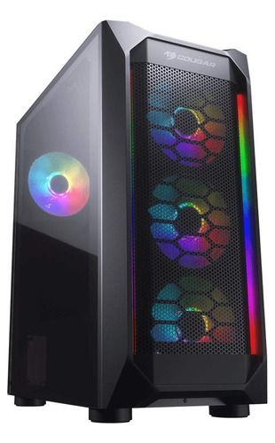 Cougar Mx410 Mesh-g Rgb Potente Flujo Aire Compacta Torre