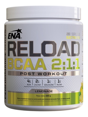 Reload Bcaa 2:1:1 Post Workout X 220 G Ena