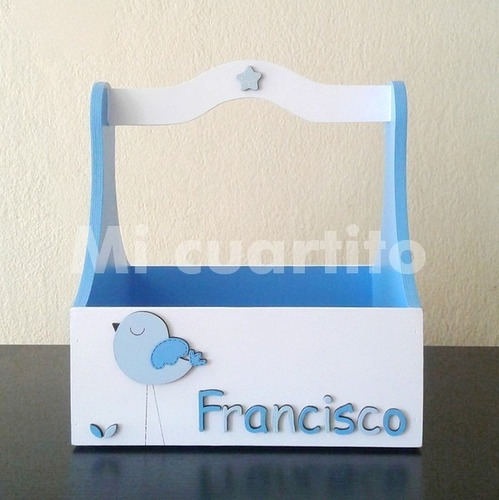 Imagen 10 de 10 de Cajas Porta Cosméticos Personalizadas - Decoración Infantil
