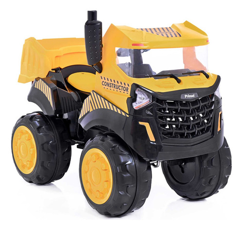 Camión Eléctrico Prinsel Truck 12v Color Amarillo