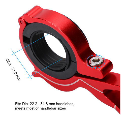 Extensor De Manillar De Bicicleta Para Bicicleta Soporte De