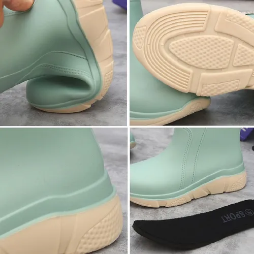 Botas De Lluvia Impermeables De Moda Para Mujer Para Chef