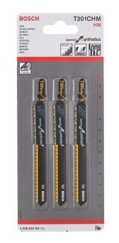 Imagen 1 de 5 de T301chm Hoja Caladora Plasticos Fibra De Vidrio Gfk Epoxi