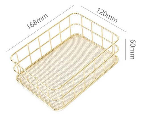 Paquete De 2 Bandejas De Malla Para Cosméticos, Joyería