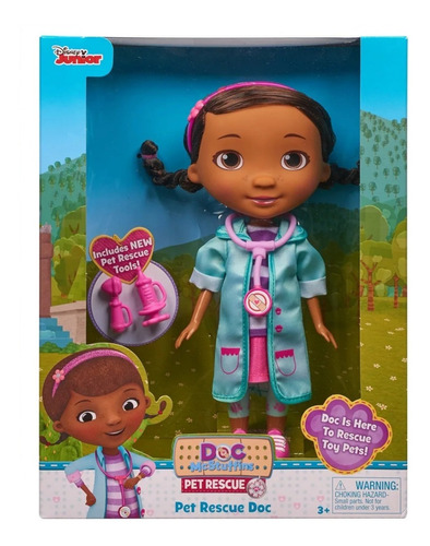 Muñeca Doctora Juguetes Doc Mcstuffins 22 Cm Original