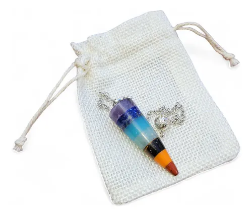 comprar Pendulo 7 Chakras Reiki Radiestesia  Origen India 