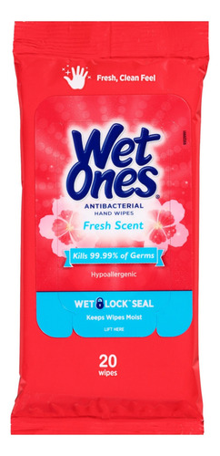 Wet Ones Fresh Scent Hand Wipes De Viaje Toallitas