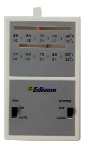 Termostato Analogico 24v Aire Acondicionado Edisson 