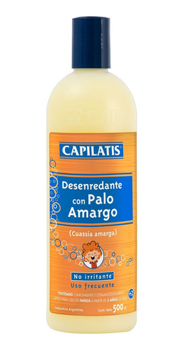 Crema De Enjuague Anti Piojos Capilatis Desenredante 500 Ml