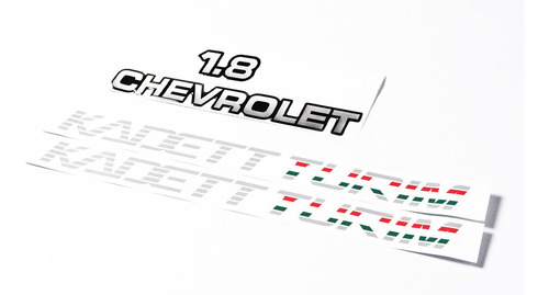 Kit Adesivos Chevrolet Kadett Turim 1.8 Kdttu