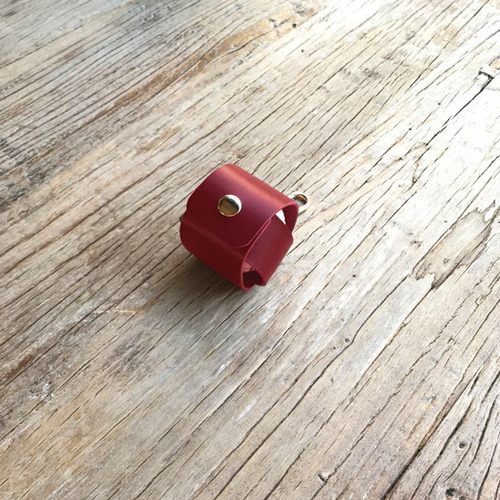 2 Bolso De La Cintura Del Cinturón Del Sostenedor Del Cuero
