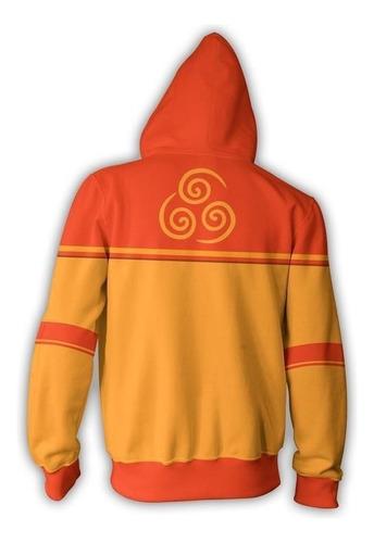 2025 Avatar: El Último Airbender Aang Cosplay Sudadera2